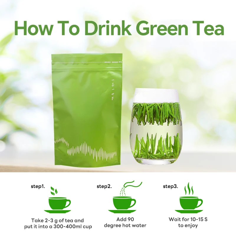 super grade tender sprout green tea supermarket retail hot selling wholesale manufacturer high quality chinese green tea