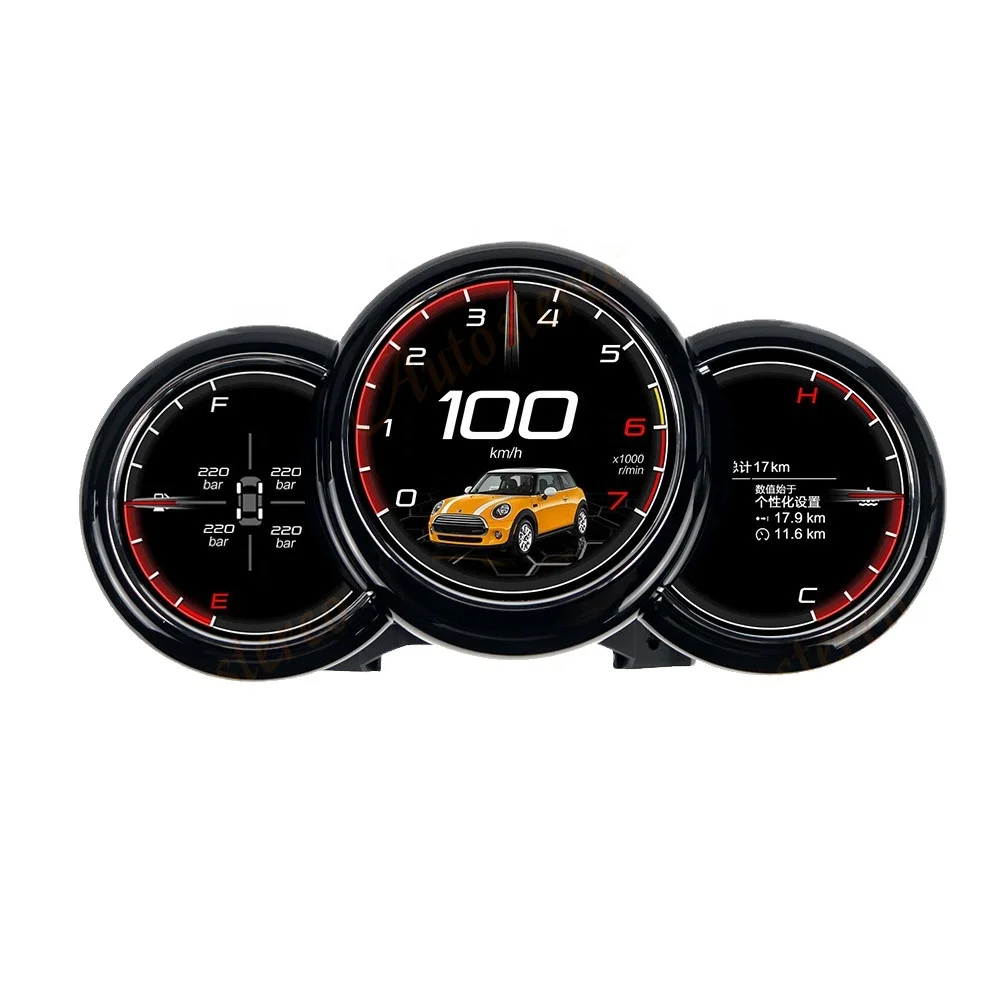 Автостерео для BMW MINI 2014-2023 инструмент оригинальный автомобильный приборной панели Тахометр ЖК-Спидометр кластер автостерео система Android
