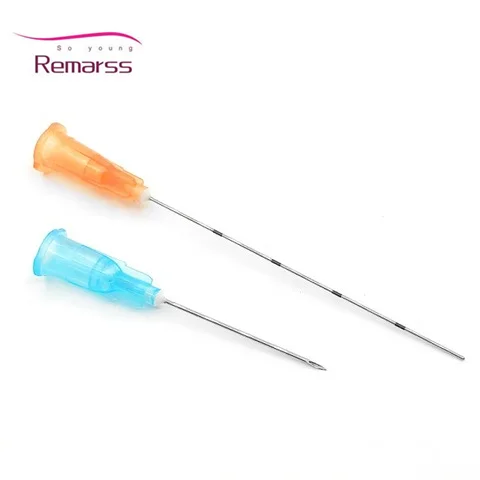 High quantity  micro cannula needle 30G27G25G23G22G for filler Sculptra dermal filler plastic facial Surgery injection sculptra