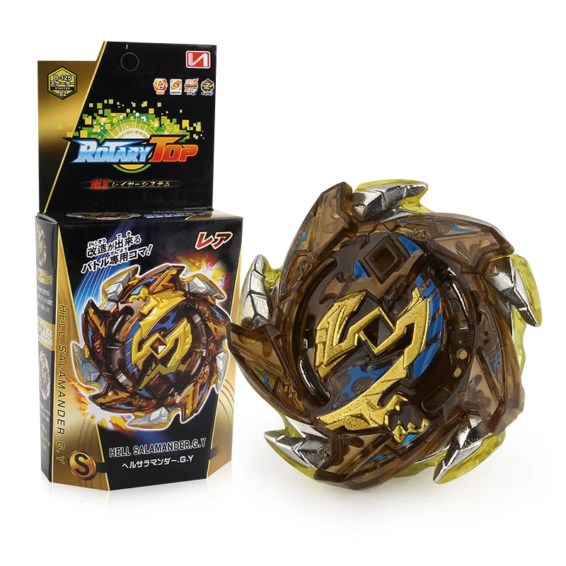 Amazon Hot selling Classic Metal 4D Fusion Spinning Top Launcher Beyblades Gyro Toys Kid Toys B125-02 Aliexpress Top Seller