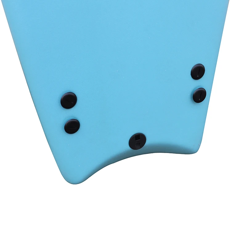 China wholesale blank oem eps fiberglass  shortboard epoxy foam softtop surfboard