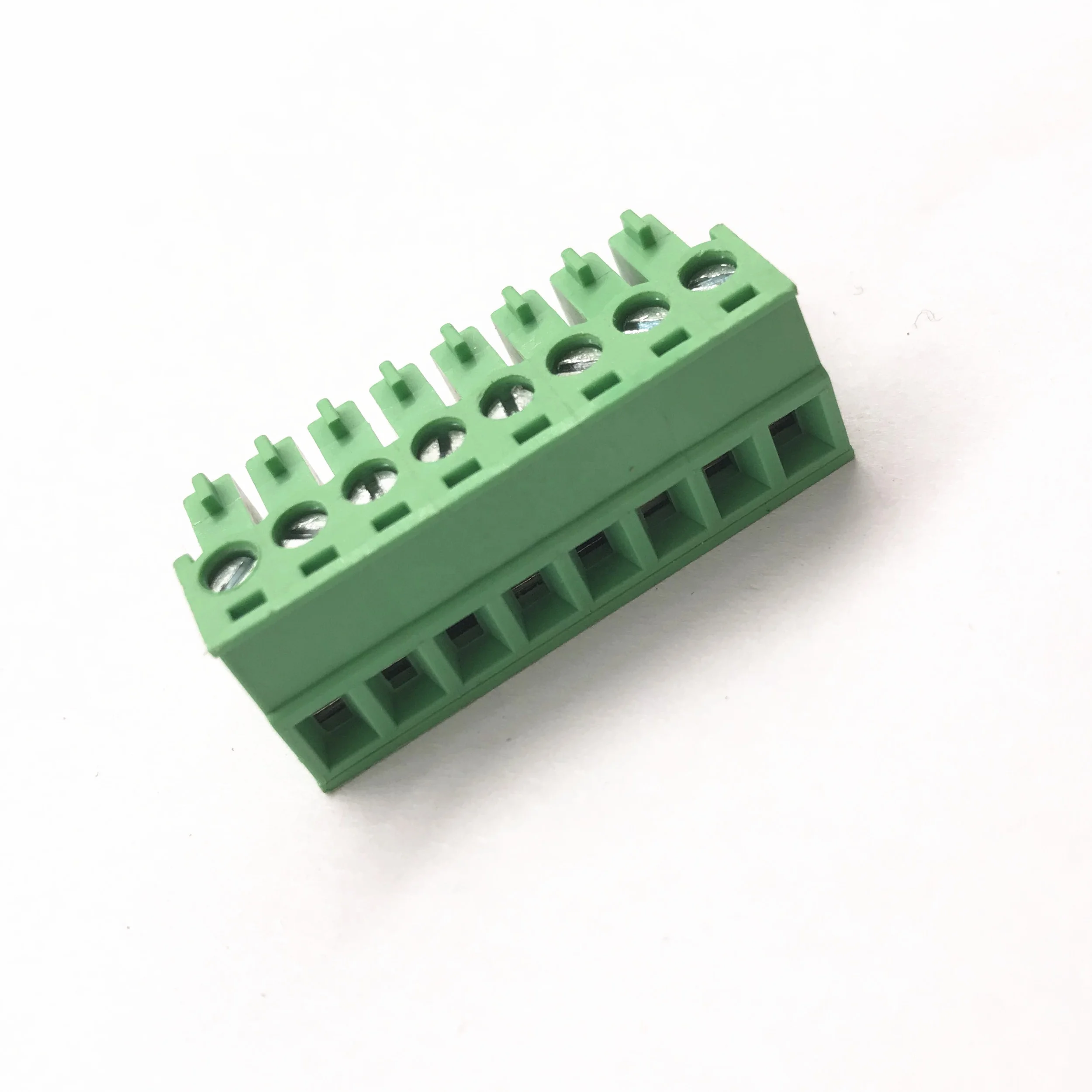 pcb board 3.5/3.81mm  pitch terminal block 2/3/4/5/6/7/8/10 pin 300V 8A terminal blocks connector