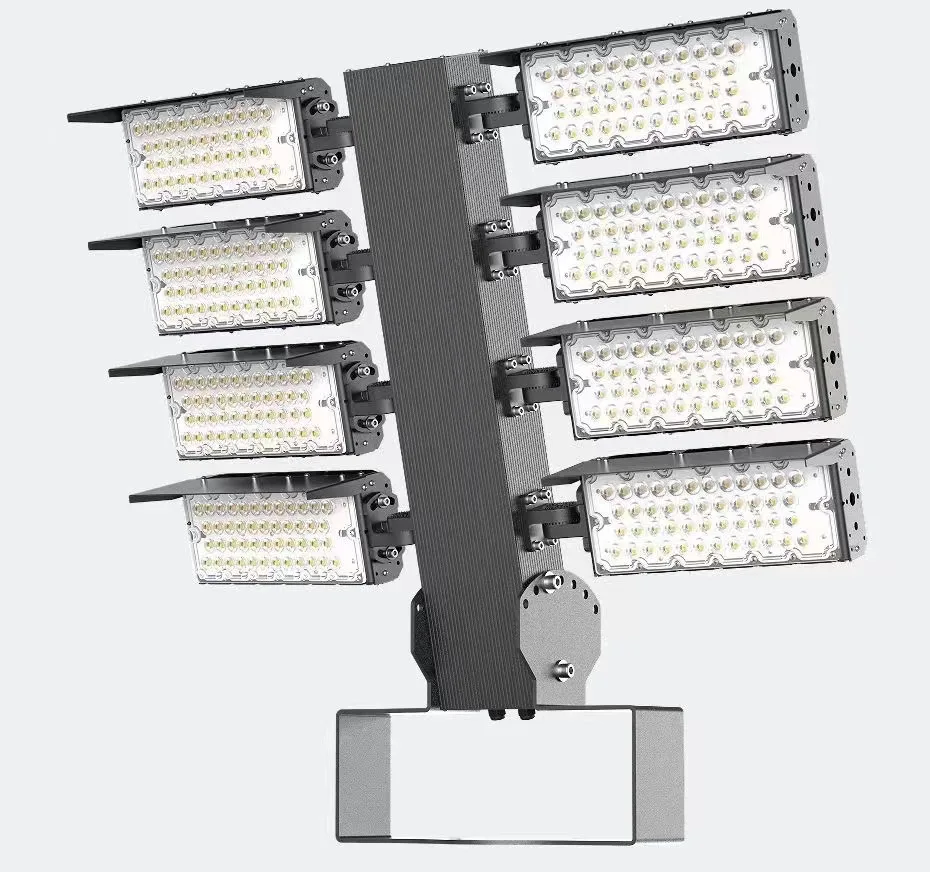 Распродажа, IP65 1200 Вт, Dali Zigbee, беспроводной радиоуправляемый светодиодный светильник высокой мачты для наружного освещения