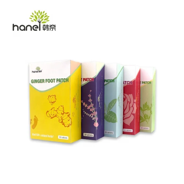 
2019 korea japanese Slim detox foot patch with Bamboo 