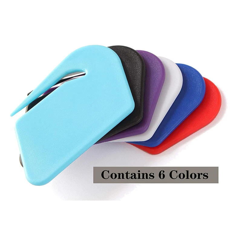 Многофункциональный портативный нож для открывания писем, нож для бумаги с пластиковым лезвием, для экспресс-картона, конверта