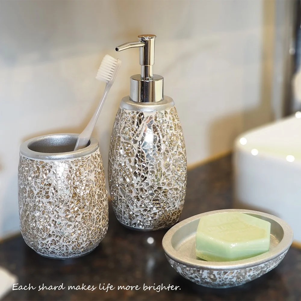 Wholesale Creative shape Decor Design Hotel Home Bathroom  Accessories Set