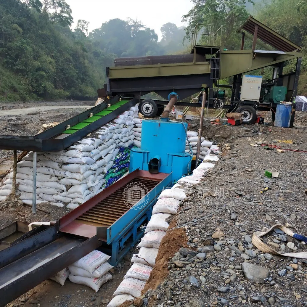 Tungsten Ore Beneficiation Equipment Mechanical Beneficiation Centrifuge for Tailings Selection Black White Tungsten Ore Machine