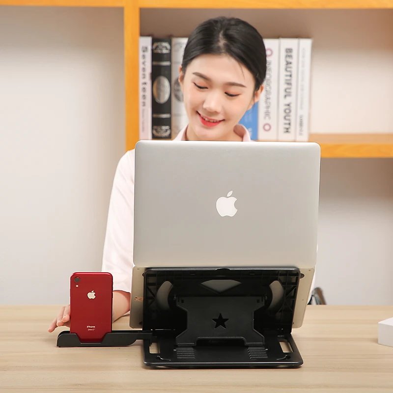 Worldwide hot selling flexible and portable 360 degree rotatable laptop stand