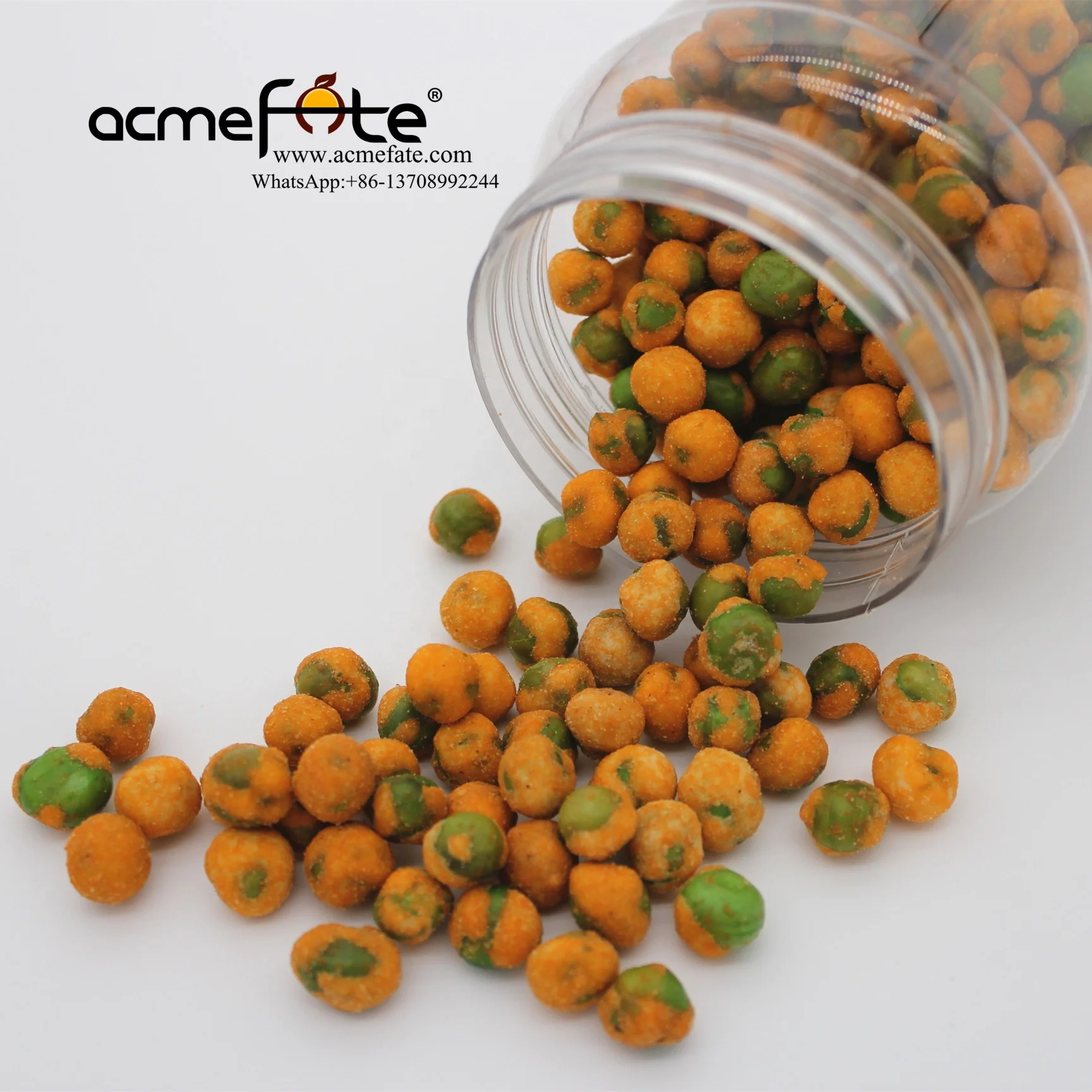 Хрустящий чеснок/васаби/острый ароматизированный жареный зеленый горох, жареный зеленый горох, закусочные крекеры