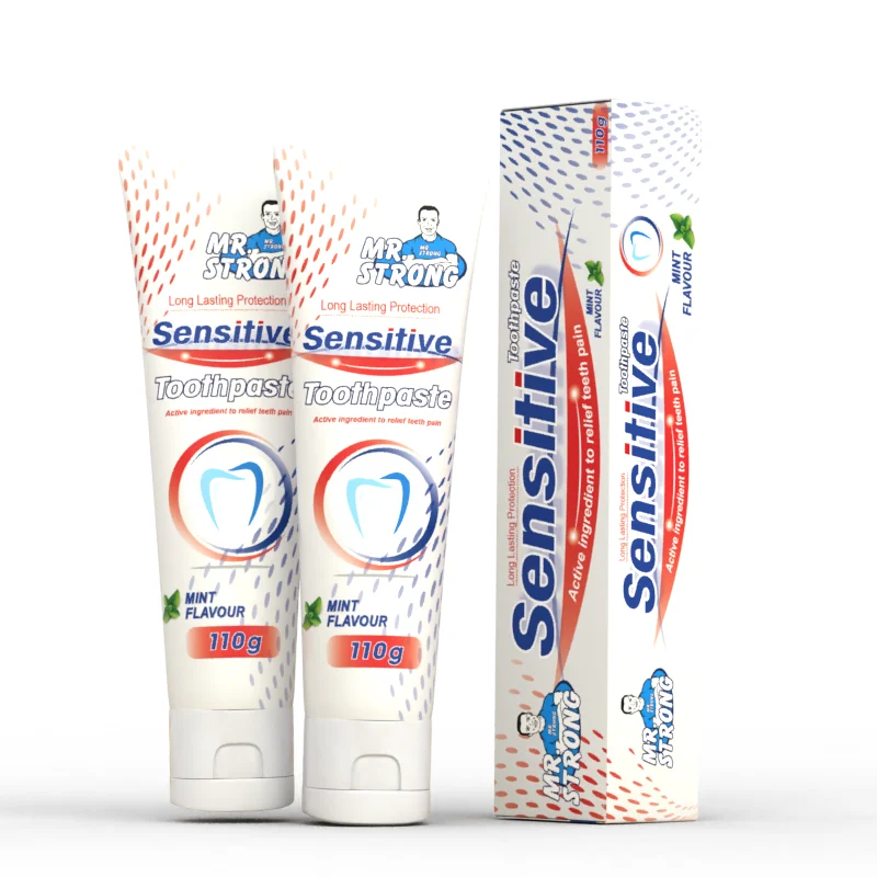 Adult Toothpaste OEM Supplying Sensitive Toothpaste Sedex Approved Oral Care Daily Toothpaste