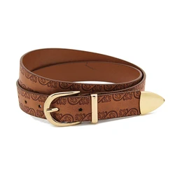 made in china factory customized logo waist lady belt fashion designer belts woman 2022