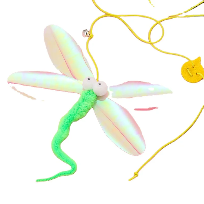 Hanging Door Cat Toy Caterpillar Swinging Toy Interactive Cat Teaser Toy