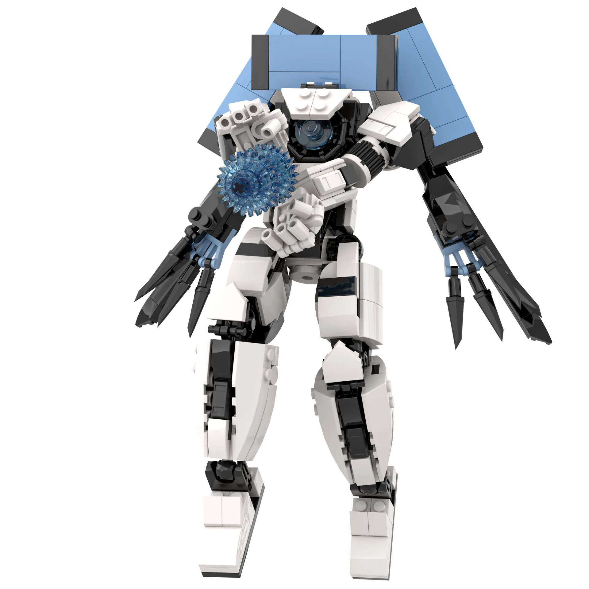 New arrival Skibidi Toilet Building Block 2031 Titan TV man, SKibidi toilet Titan Speakerman Game Model Toys