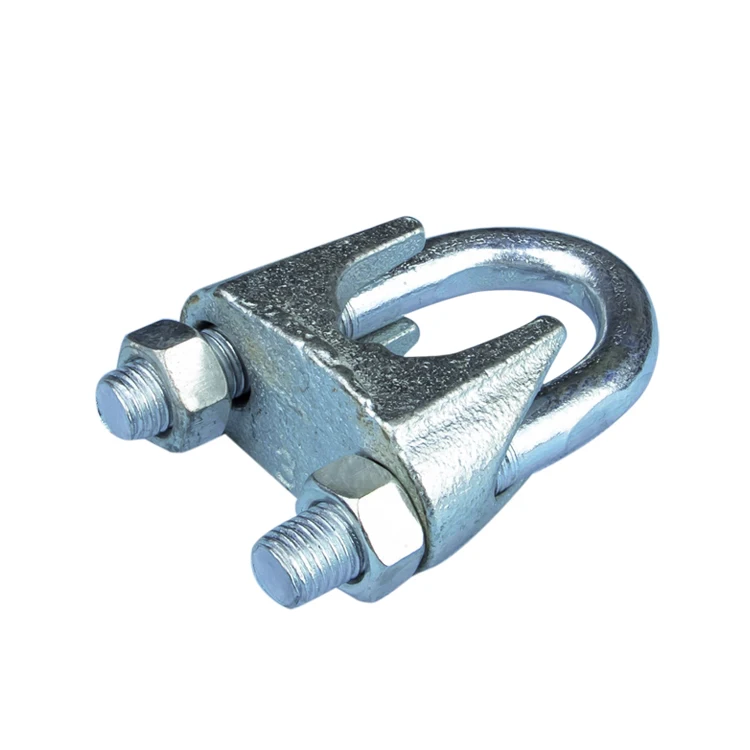 China Manufacturer Supply U CLAMP DIN 741 Galvanized Wire Rope Clip DIN741