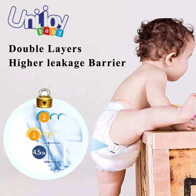 Unijoy бренд S M L XL детские подгузники Прямая продажа с фабрики дешевые высококачественные памперсы сухие оптовая из