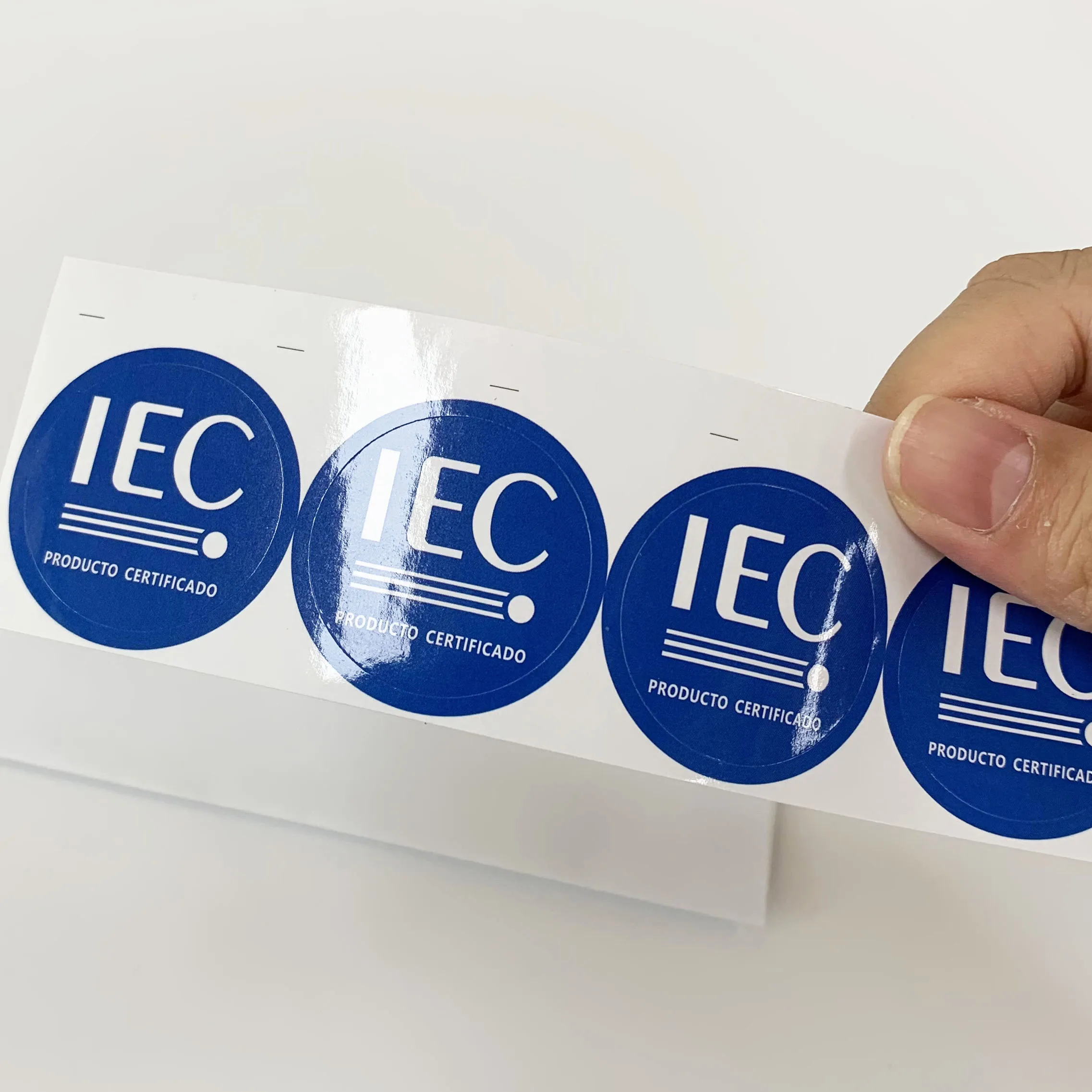 Round stickers color printing custom label, sealing Vinyl Stickers self stickers coated paper labels with glossy lamination