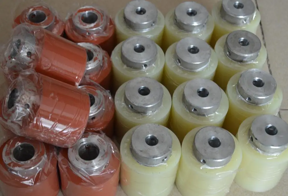 Iron core silicone rubber ring silicon roller for heat transfer printing machine