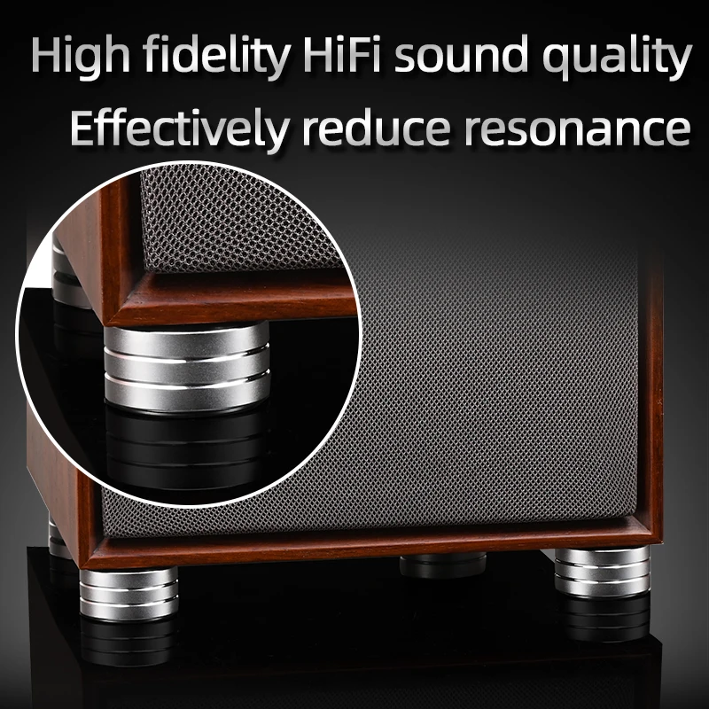 Speaker Spike New Arrival Audio Hifi CD Amplifier Aluminium Alloy Isolation Feet Audiophile audio feet