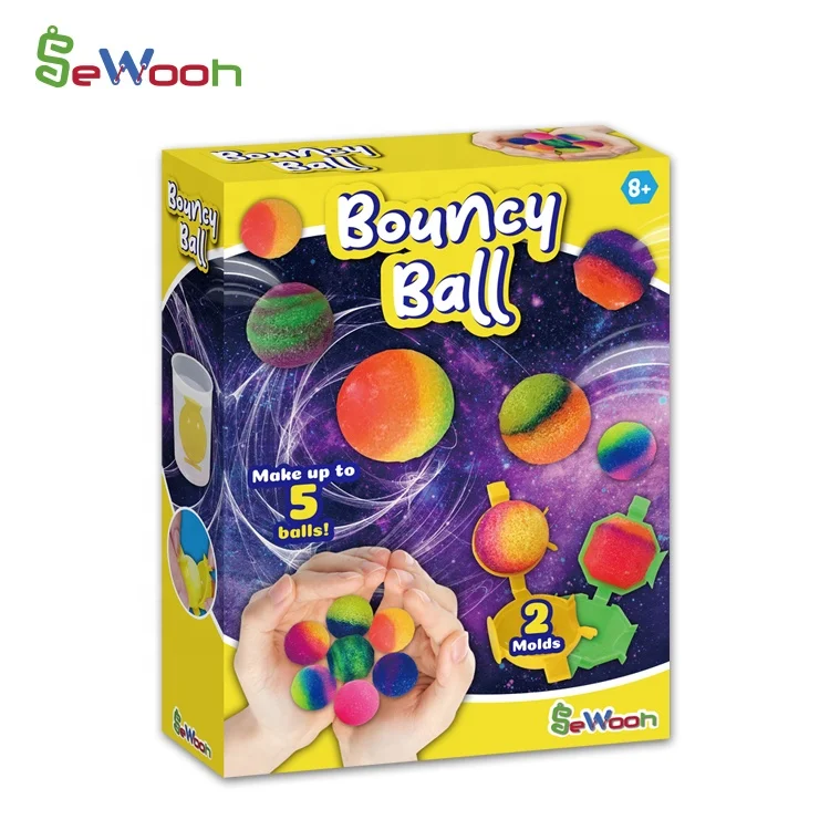 DIY  Bouncy Power Balls  Science Activity  Handmade Craft Crystal Power Kit for Kids