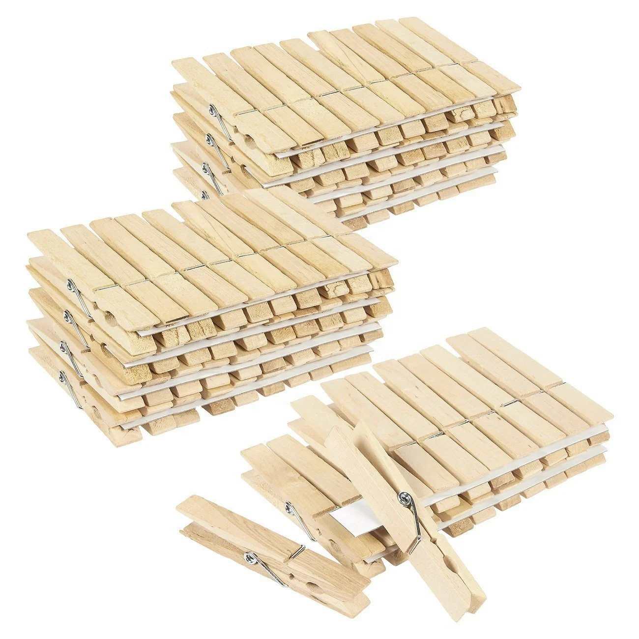 84 mm large clothes pegs wood