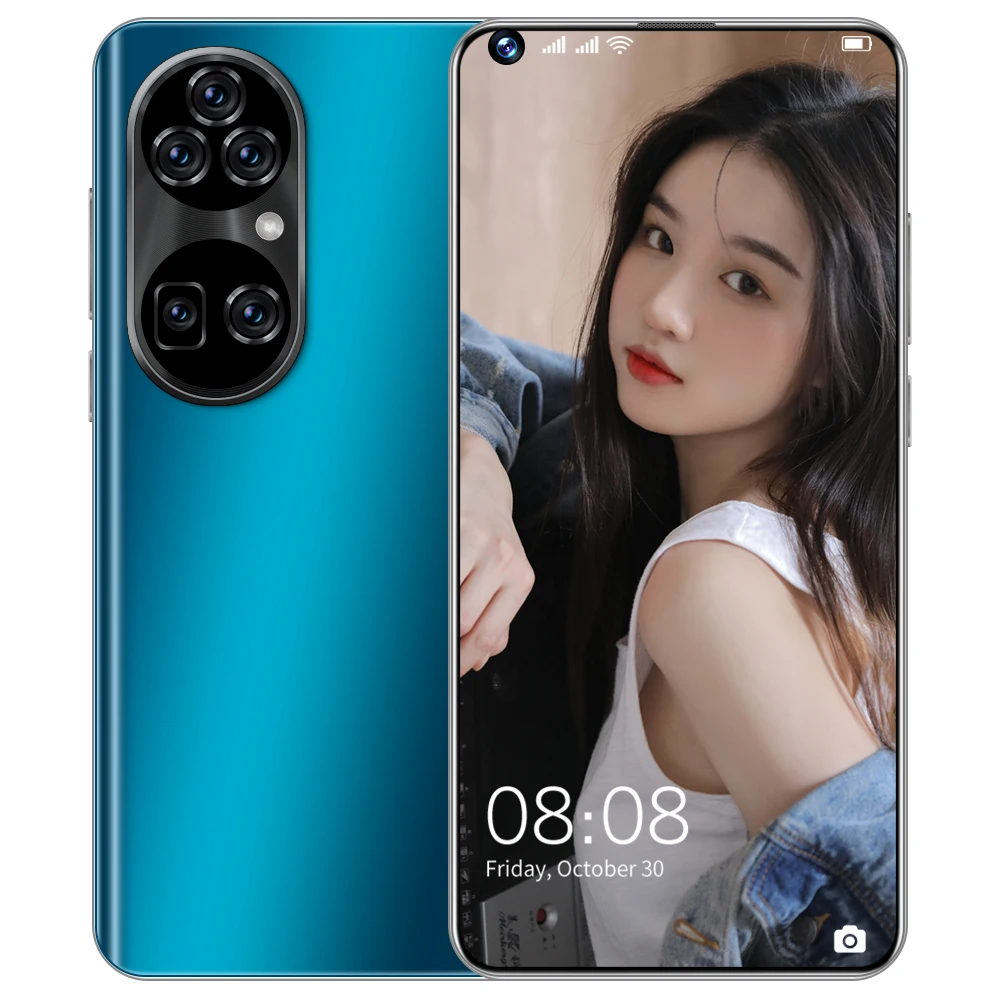 smartphone P50pro+ tecno android 16+512GB Cdma Mobile Phones phone game controller