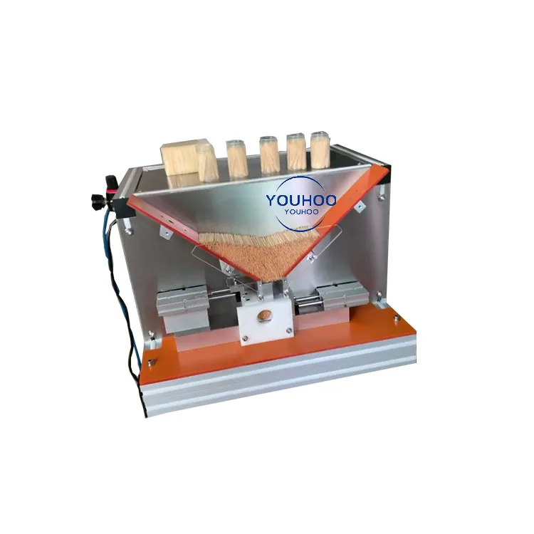 Бюджетный ручной зубочистки наполнитель завод полуавтоматическая фасовочно-упаковочная установка зубочистка заполнения упаковочная машина для продажи