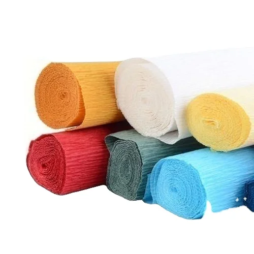 Yiwu PPW company direct sales newest Wrapping florist Crepe Paper Wholesales
