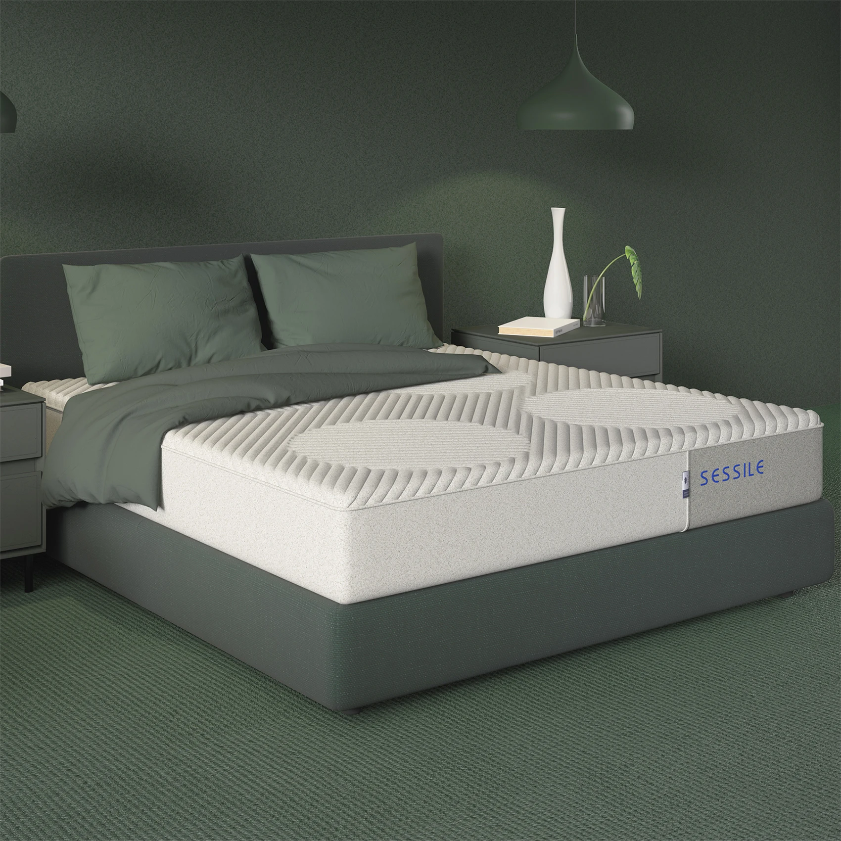 High Quality Wholesale Comfortable Twin Size Mattress Memory Foam Mattress With Cooling Gel Roll Up Mattress