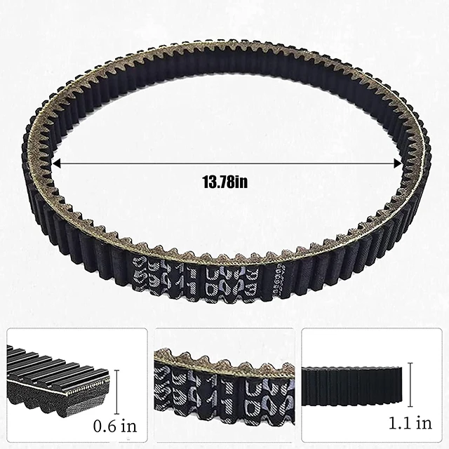 2003-2020 automotive atv Drive Belt fit for Kawasaki Brute Force Kawasaki KFX Prairie Teryx drive belt 59011-0003