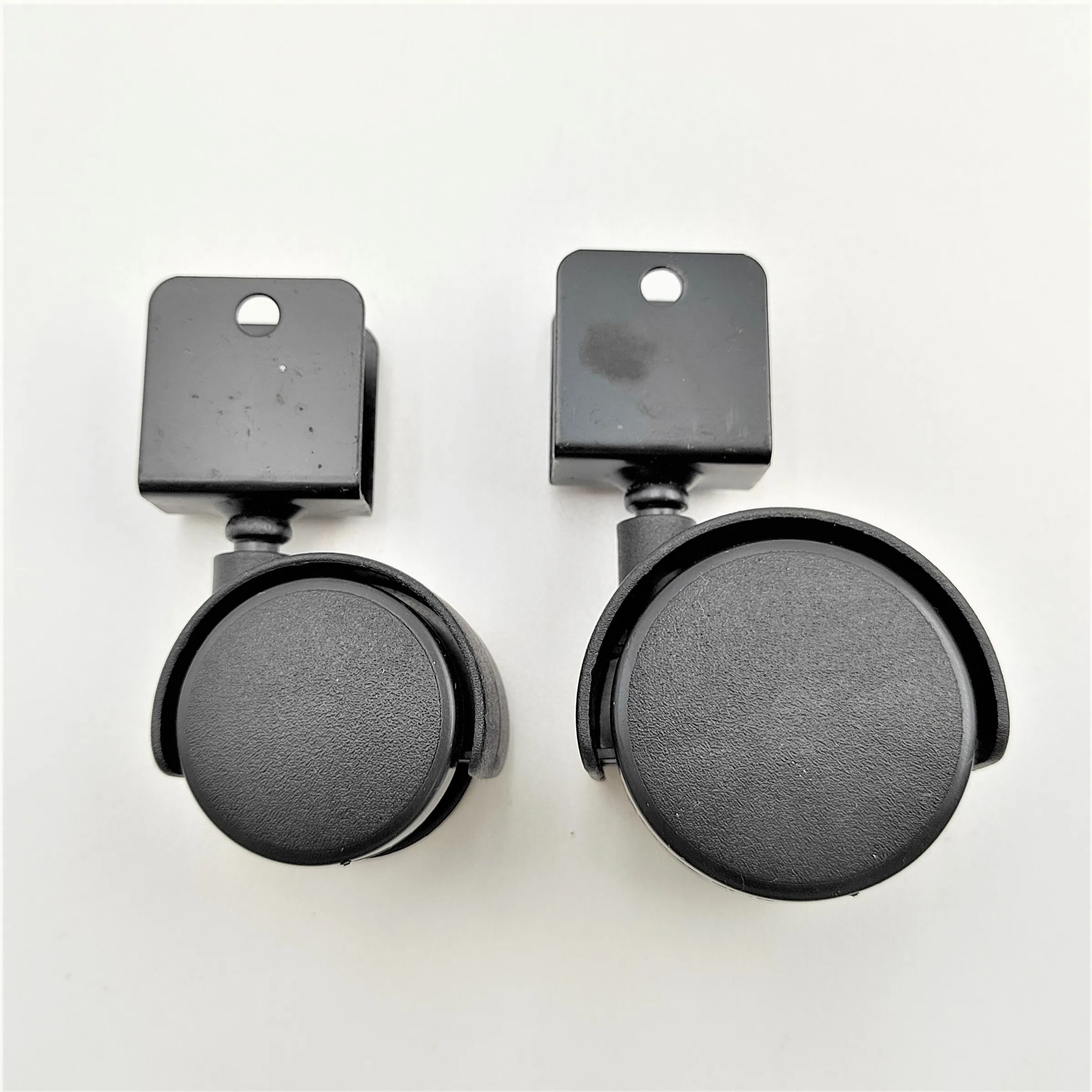 U Clamp Hot Selling Wheels Furniture 2 Inch Pu/pvc 50mm Pu Edge Light Duty Wheel Caster