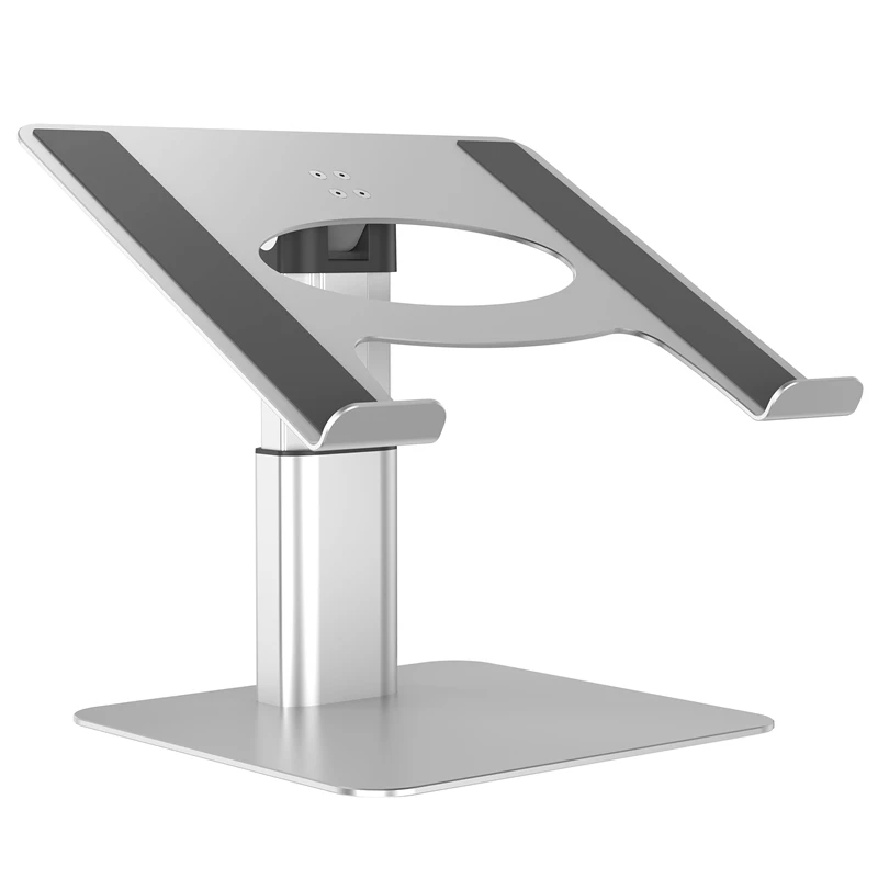 Aluminum Laptop Stand, Ergonomic Adjustable Notebook Stand, Riser Holder Computer Stand