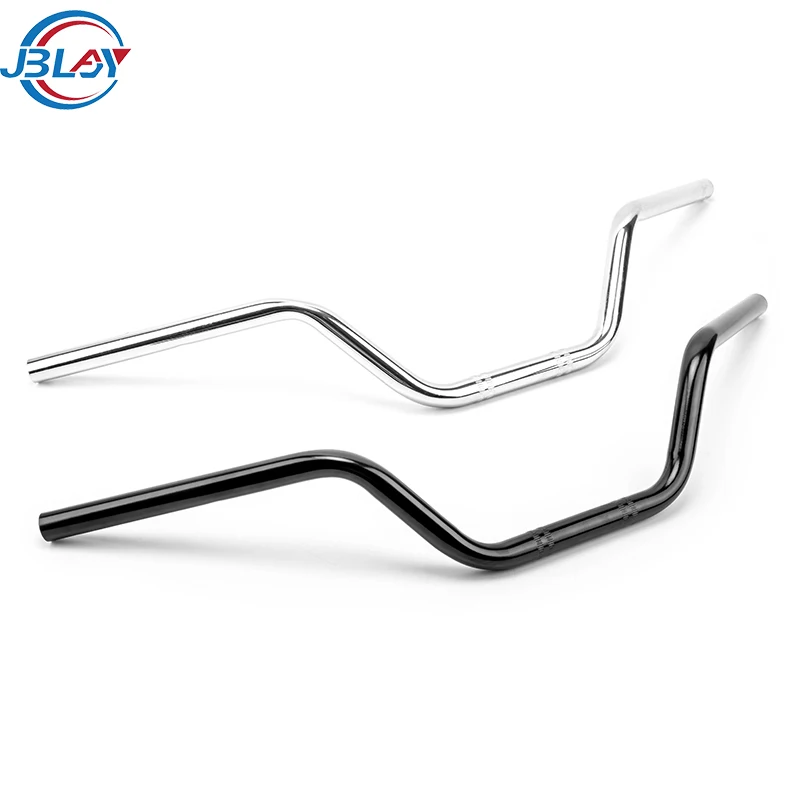 Wholesale Price 1PC Black \Chrome 22mm Vintage Modified Manufacturers Motorcycle Handlebars for Sale