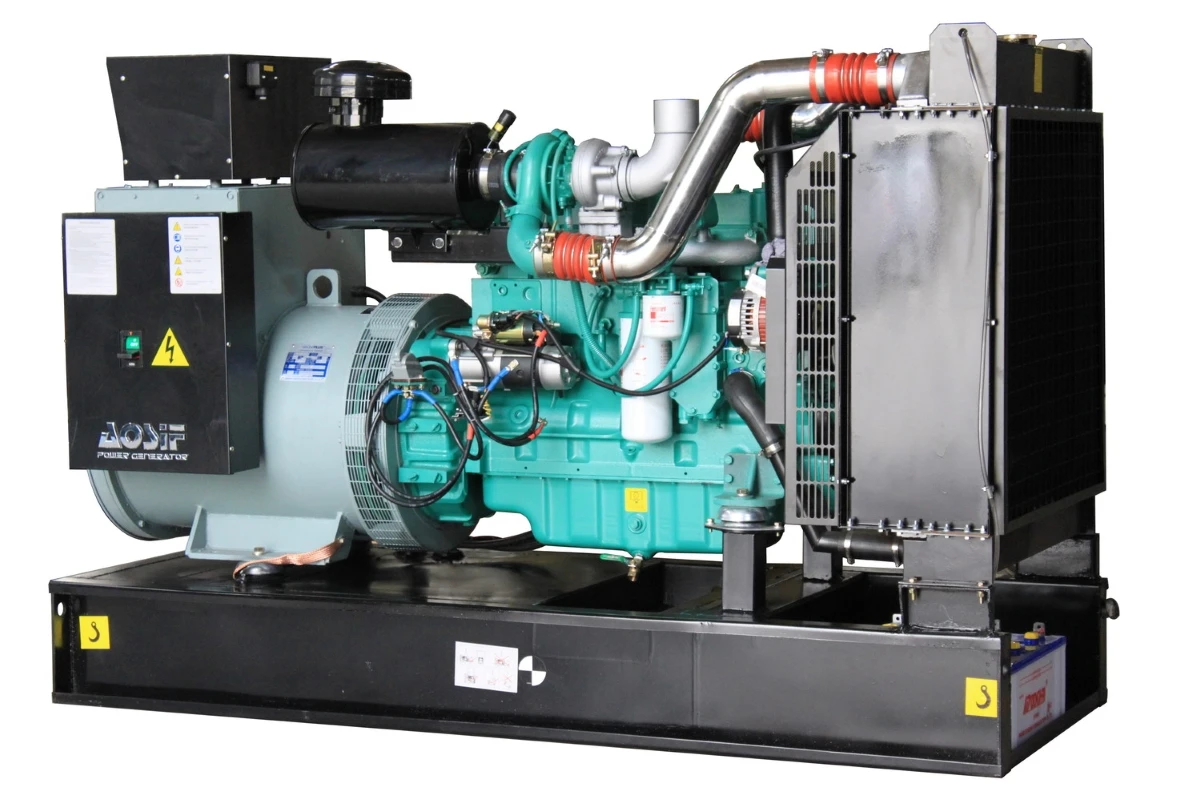 Aosif manufactory 200kva 160kw three phase Silent/Open Diesel generator set with DCEC engine CE & ISO approved