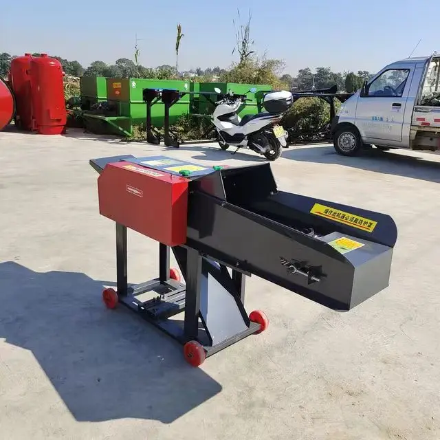 Multifunctional Chaff Cutter Wet and Dry Small Cutting Machine Feed Cutter Mill Machine Sheep and Cattle Breeding