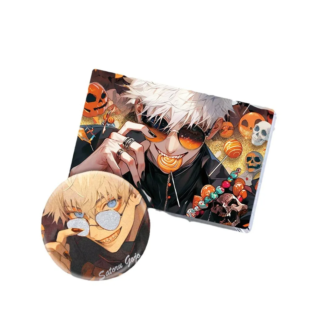 Jujutsu Kaisen Spell back to battle  five enlightenment Douren double flicker pop sand flow Maunese Valley anime mahjong badge