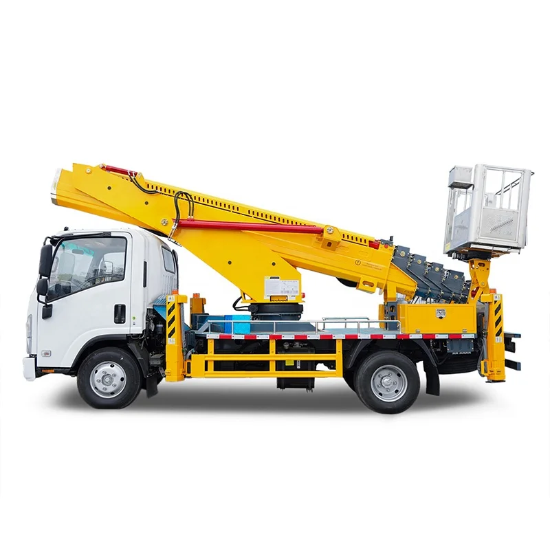 Direct factory ISUZU 4x2 27 meters 32 meters aerial platform truck