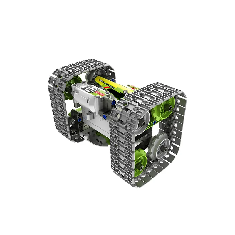 3 в 1 робот гусеничная строительные блоки 2,4G пультом дистанционного управления и приложение управления обучающая игрушка наука обучающий комплект RC Stunt автомобилей