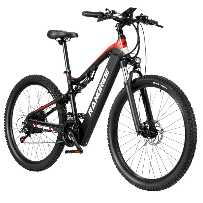 RANDRIDE YG90 Mtb Bicicleta 1000W электрический горный велосипед готов для езды по бездорожью