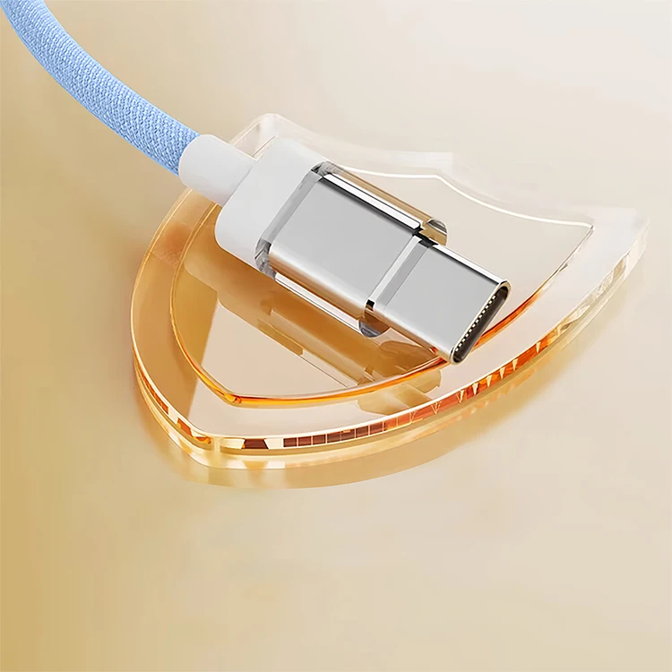 Colorful braided cable fast charging cable charger pd type-c data cables for iphone android phone usb type c to usb type c