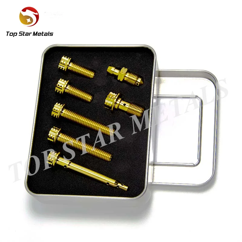 TITST  Titanium Brake Lever Bolts Kit for Brembo RCS/RCS CC Left and Right Brake Master Cylinder