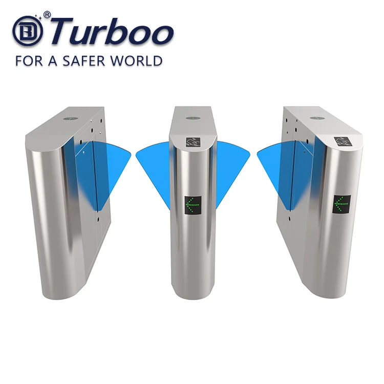 SUS304 Flap Electronic Turnstiles For Swimming pool and toilets