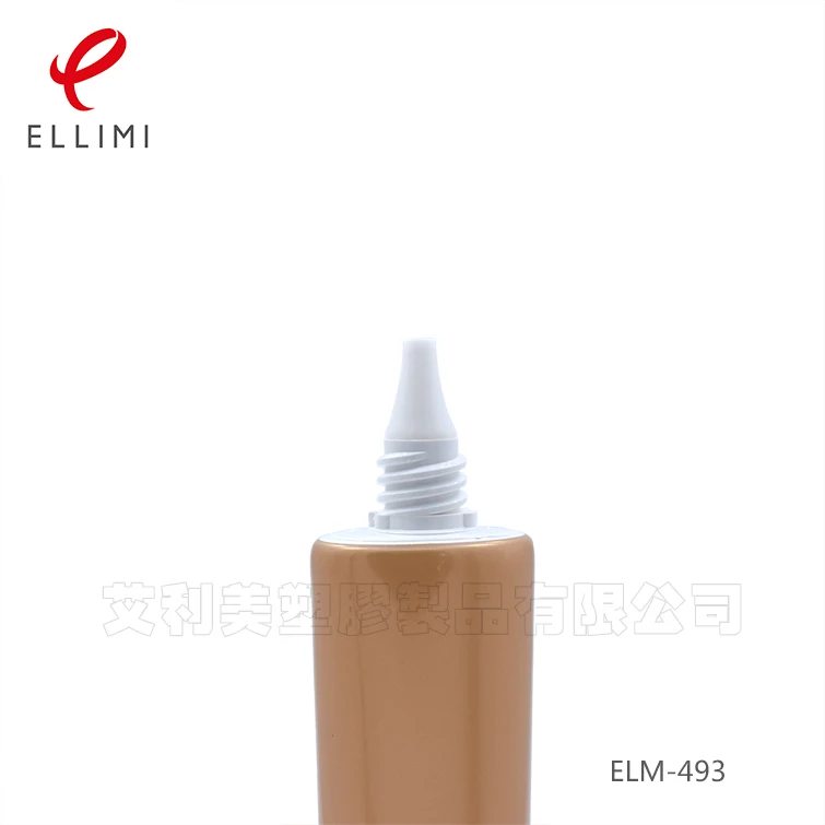22mm Double-Layer High Flat Cap Soft Tube with 5mm Inner Plug for Sunscreens and Back Filling