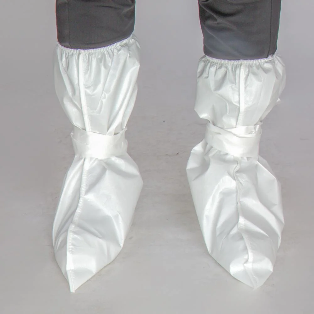 safety shoe pattern for disposable PP PE  breathable shoe cover