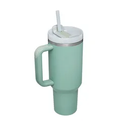 Reusable Tumbler  and Straw Stainless Steel Insulated Travel Water Tumbler Insulated Tumblers Keep  Cool