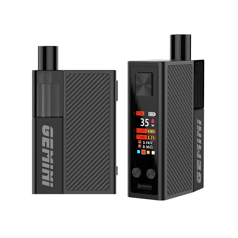 
Shenzhen Manufacturer E Cigarette Pod Vape Cotton Rechargeable Vape Mods 