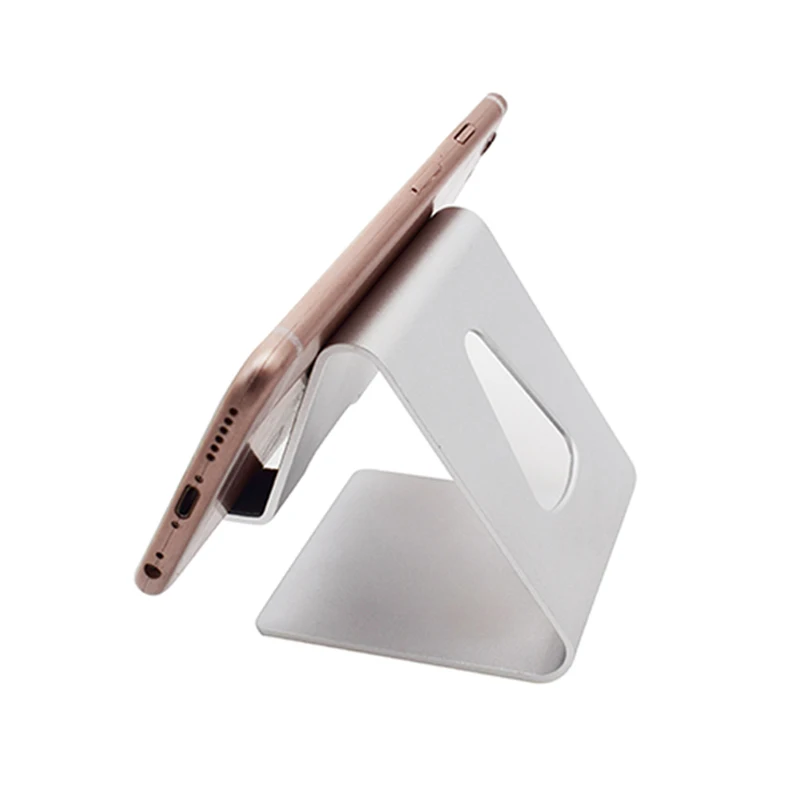 High Quality Low Price Custom Adjustable Angle Vertical Aluminum Alloy Phone/Tablet Stand