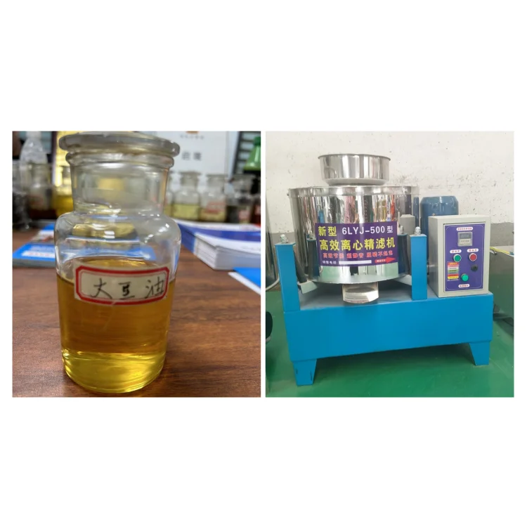 Low Temperature oil filter crusher machine palm oil filter machine