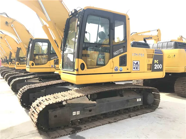  Самая низкая цена! Высококачественные и активные экскаваторы KOMATSU PC200 б/у по лучшей
