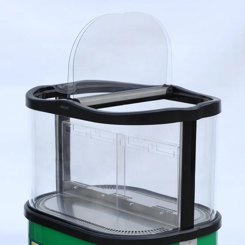 Small Commercial Beverage Promotion Refrigerator Display Cabinet Customized  Display Showcase Refrigerated Freezer  Sale OEM/ODM