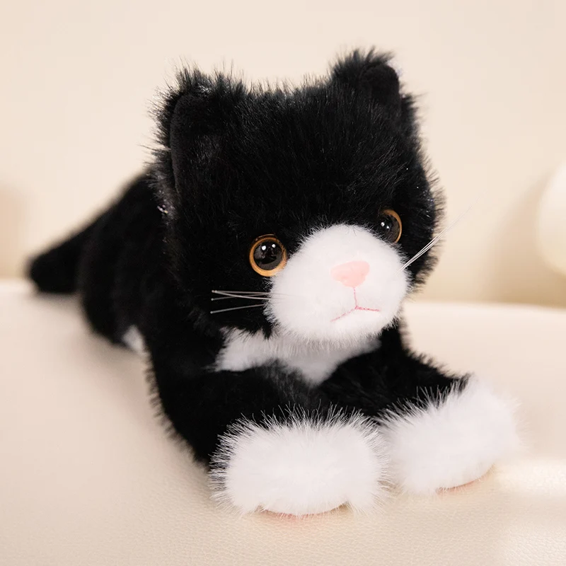 Various types of  low price cute simulation animal 53cm cat plush toy for children
